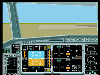 Pantallazo del juego online A320 Airbus (AMIGA)