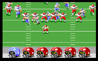 Pantallazo del juego online ABC Monday Night Football (AMIGA)