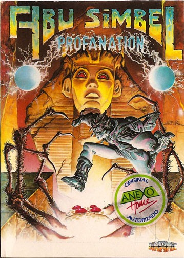 Juego online Abu Simbel Profanation Remake (AMIGA)