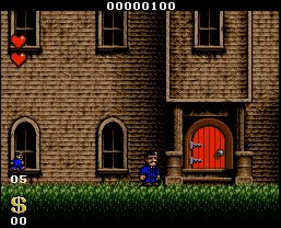 Pantallazo del juego online The Addams Family (Amiga)