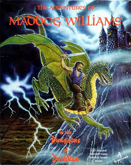 Carátula del juego The Adventures Of Maddog Williams In The Dungeons Of Duridian (AMIGA)