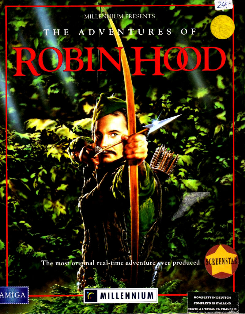 Carátula del juego The Adventures Of Robin Hood (AMIGA)