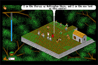 Pantallazo del juego online The Adventures Of Robin Hood (AMIGA)