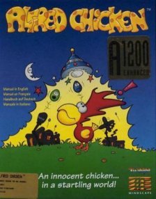Carátula del juego Alfred Chicken (AMIGA)