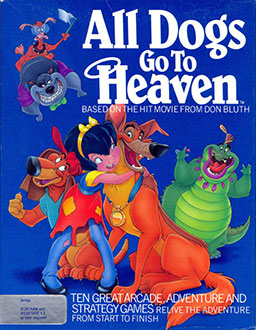 Carátula del juego All Dogs Go To Heaven (AMIGA)