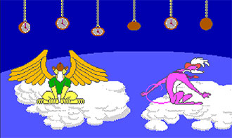 Pantallazo del juego online All Dogs Go To Heaven (AMIGA)