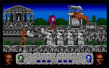 Pantallazo del juego online Altered Beast (AMIGA)