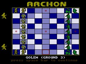 Pantallazo del juego online Archon (AMIGA)