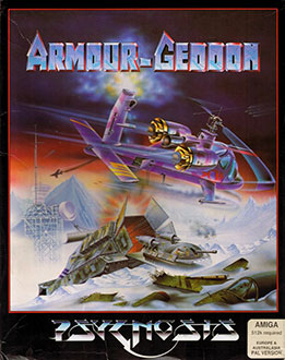 Carátula del juego Armour-Geddon (AMIGA)