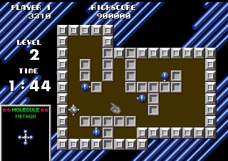 Pantallazo del juego online Atomix (AMIGA)