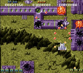 Pantallazo del juego online Battle Squadron (AMIGA)