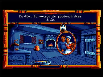 Pantallazo del juego online Baba Yaga (AMIGA)
