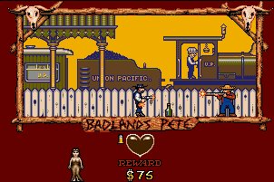 Pantallazo del juego online Badlands Pete (AMIGA)