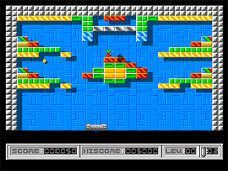 Pantallazo del juego online Ball Raider II (AMIGA)