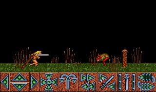 Pantallazo del juego online Barbarian (AMIGA)