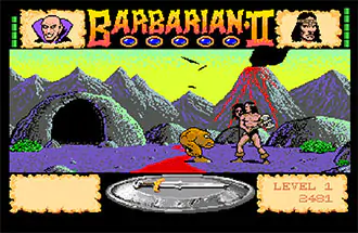 Imagen de la descarga de Barbarian II: The Dungeon of Drax