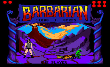 Pantallazo del juego online Barbarian The Ultimate Warrior (AMIGA)