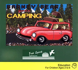 Portada de la descarga de Barney Bear Goes Camping