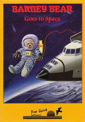 Portada de la descarga de Barney Bear Goes to Space