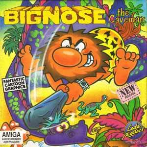 Carátula del juego Big Nose the Caveman (AMIGA)