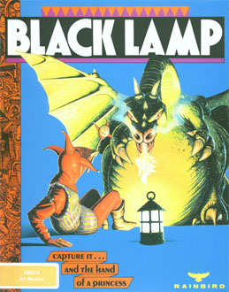 Carátula del juego Black Lamp (AMIGA)