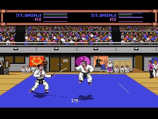 Pantallazo del juego online Budokan The Martial Spirit (AMIGA)