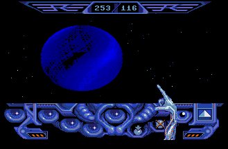 Pantallazo del juego online Captain Blood (AMIGA)