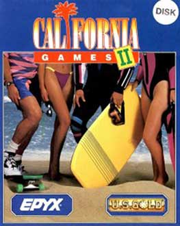 Carátula del juego California Games II (AMIGA)