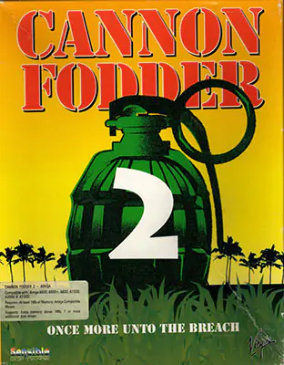 Portada de la descarga de Cannon Fodder 2