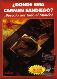 Carátula del juego Donde esta Carmen Sandiego Buscala por todo el Mundo (AMIGA)