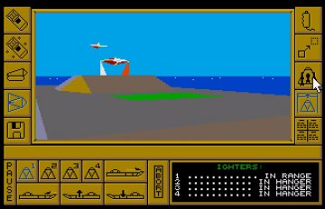 Pantallazo del juego online Carrier Command (AMIGA)