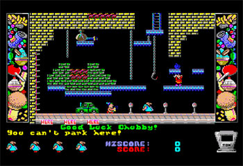 Pantallazo del juego online Chubby Gristle (AMIGA)