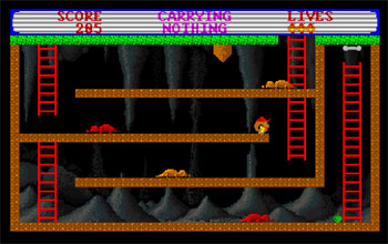 Pantallazo del juego online Chuckie Egg II (AMIGA)