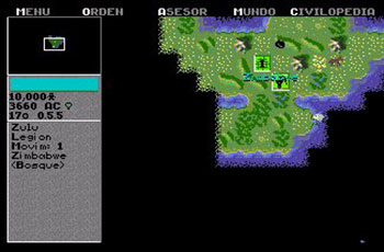 Pantallazo del juego online Sid Meier's Civilization (AMIGA)