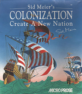 Carátula del juego Sid Meier's Colonization (AMIGA)