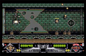 Pantallazo del juego online Dr. Who Dalek Attack (AMIGA)