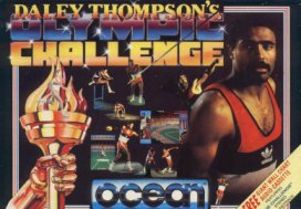 Carátula del juego Daley Thompson's Olympic Challenge (AMIGA)