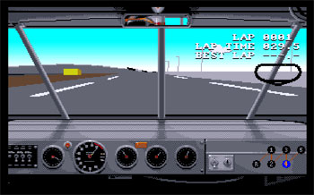 Pantallazo del juego online Days of Thunder (AMIGA)