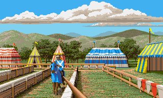 Pantallazo del juego online Defender Of The Crown (AMIGA)