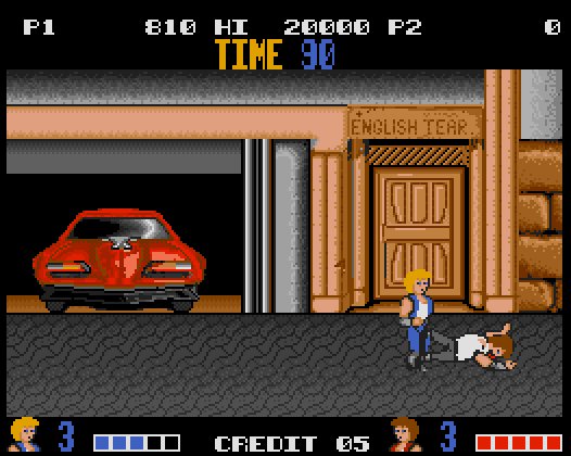 Pantallazo del juego online Double Dragon (AMIGA)