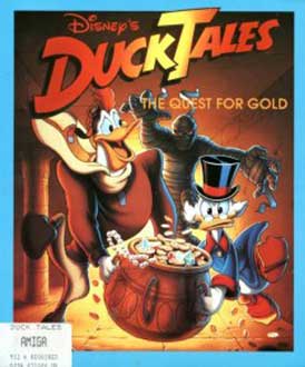 Carátula del juego Duck Tales The Quest For Gold (AMIGA)