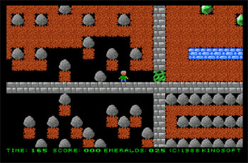 Pantallazo del juego online Emerald Mine II (AMIGA)