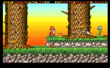 Pantallazo del juego online Enchanted Land (AMIGA)