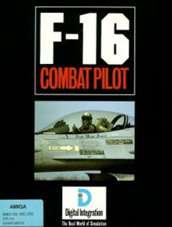 Carátula del juego F-16 Combat Pilot (AMIGA)
