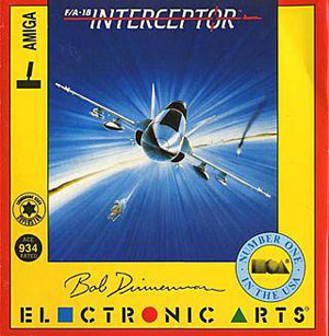 Carátula del juego FA-18 Interceptor (AMIGA)