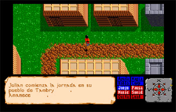 Pantallazo del juego online The Faery Tale Adventure (AMIGA)