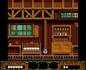 Pantallazo del juego online Fantastic Dizzy (Amiga)