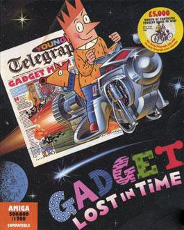 Carátula del juego Gadget - Lost in Time (AMIGA)