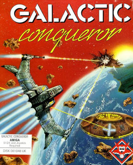 Carátula del juego Galactic Conqueror (AMIGA)