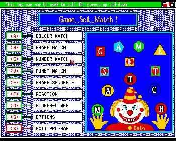 Pantallazo del juego online Game Set Match (Amiga)